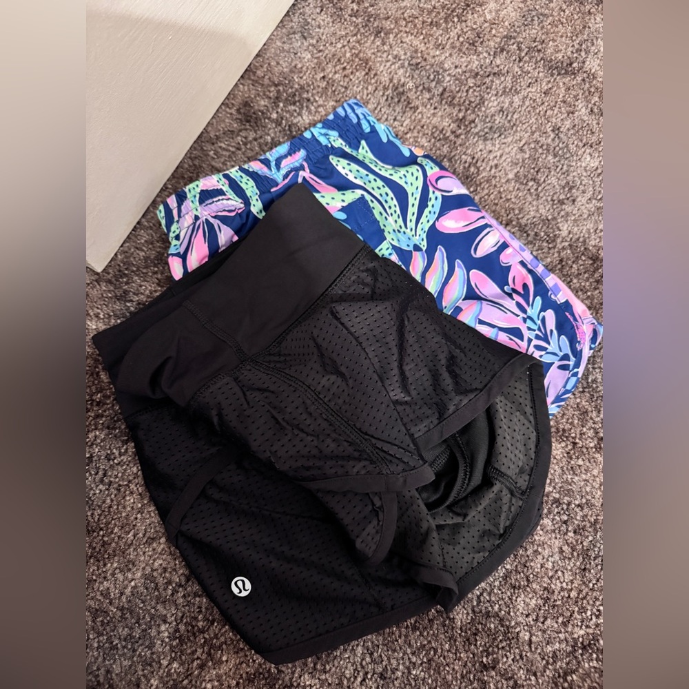 Set Lululemon & Lily Pulitzer Shorts